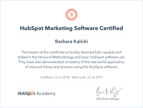 HubSpotMarketingCertification